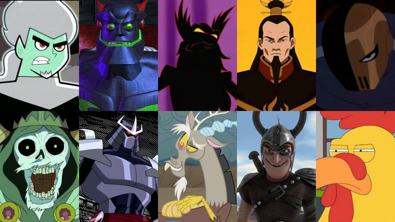 My Top 10 Favorite Cartoon Villains Of The 1990 S By Bart Toons On - Vrogue