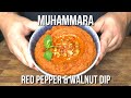 How to make Muhammara, a DELICIOUS red pepper and walnut dip