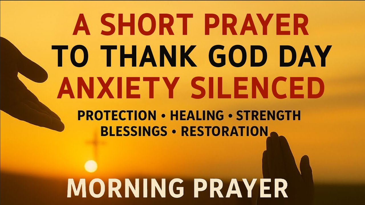 LORD, Thank You — Psalm 91: Your PRESENCE Calms My ANXIOUS Heart | Prayer for Protection