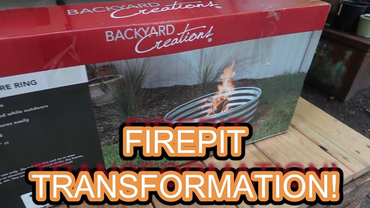 NARRATED FIREPIT TRANSFORMATION! BONUS Video Just for FUN!! 