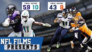 Scorigami: Final Scores that Have NEVER Happened Before | NFL Films Presents