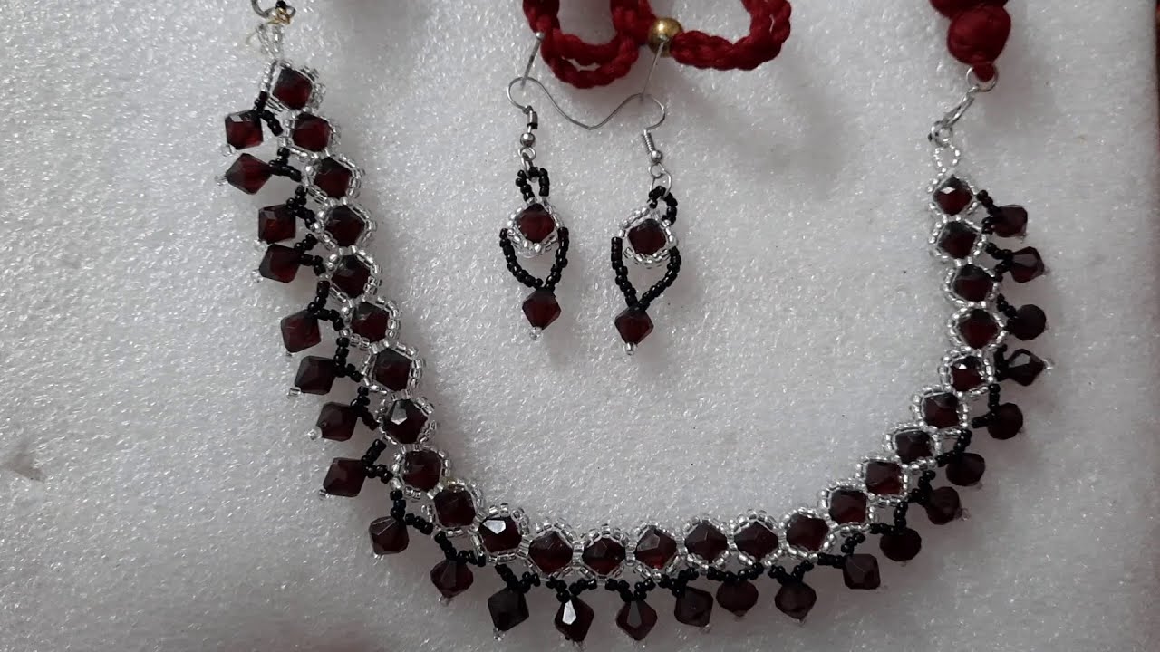 Fancy Jewelry making Handmade Earrings and Necklace making DIY