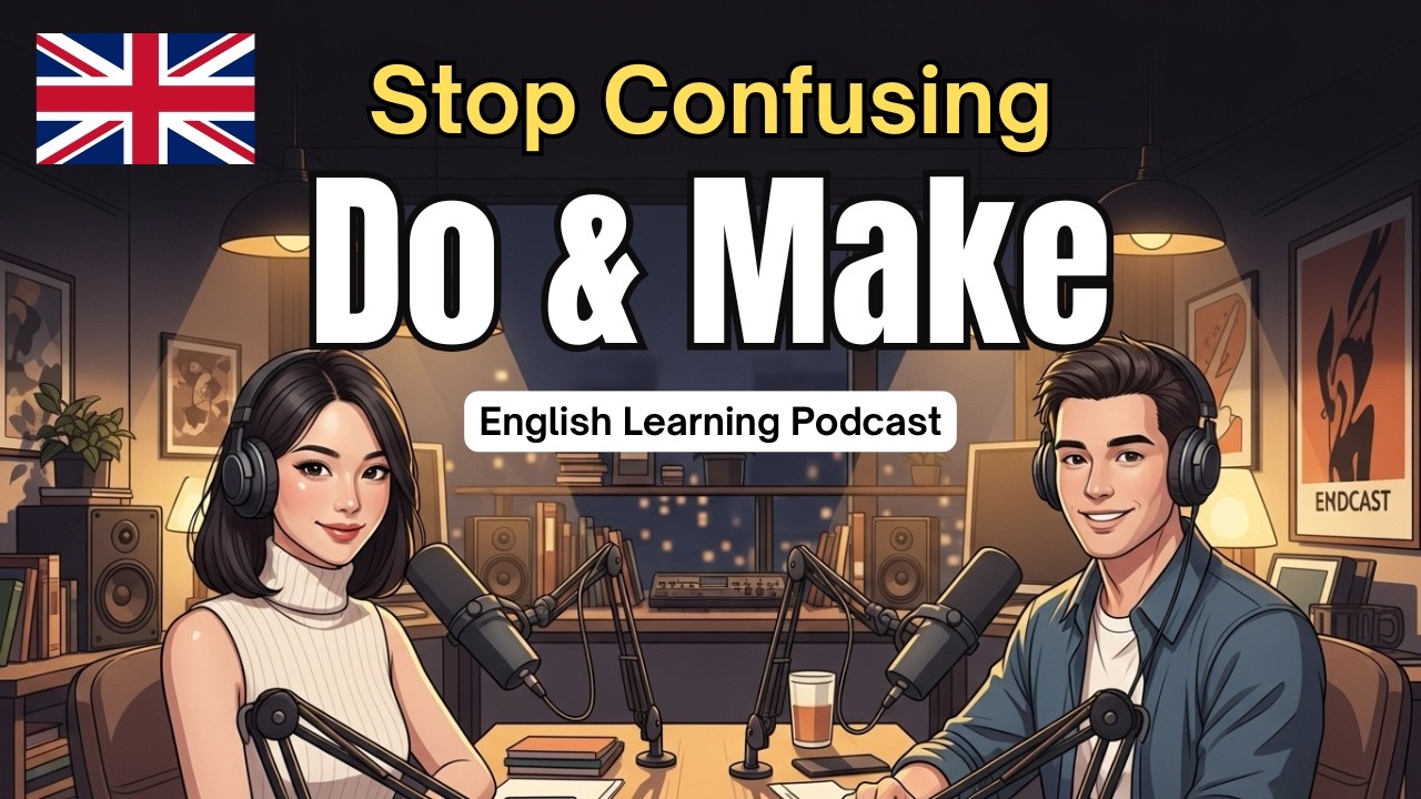 How to Use Do & Make | English Podcast for Listening & Speaking | English Grammar in Use Podcast