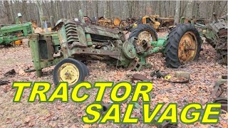 Tractor Salvage Yard Walk-through