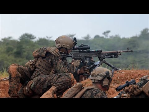 Marines with 31st MEU Conduct a Live-Fire Range on Camp Schwab, Okinawa