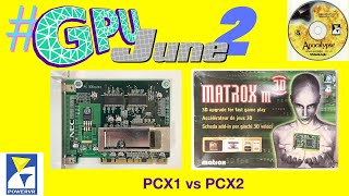 NEC PC 3DEngine (PCX1) vs Matrox m3D (PCX2) #GPUJune2