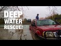 ABANDONED 4WD RESCUED From FLOODED RIVER! Insane Rakaia River Run - DEEP Water & DROWNED Trucks!!!