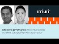 Effective governance: How Intuit scales schema stewardship with automation