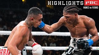Nunez Vs Fierro Highlights May 21, 2022 Pbc On Showtime