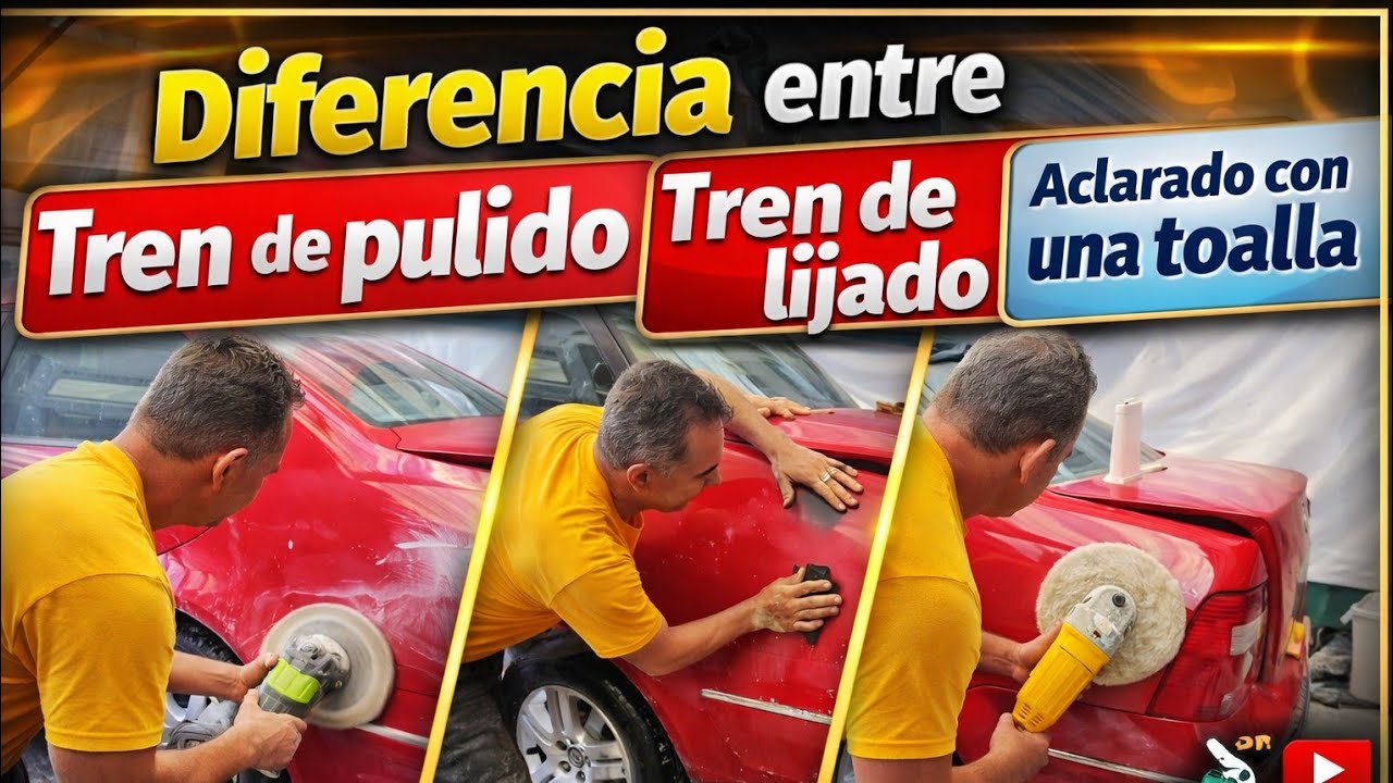 Tren de Pulido vs Tren de Lijado | Diferencias Clave para un Acabado Perfecto | Sr. Custom 