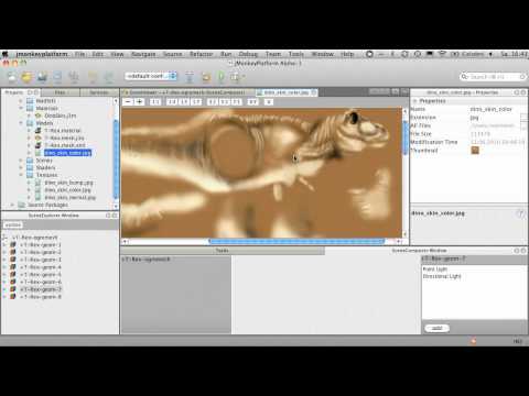 jMonkeyEngine3 SDK Alpha-1 (Materials)