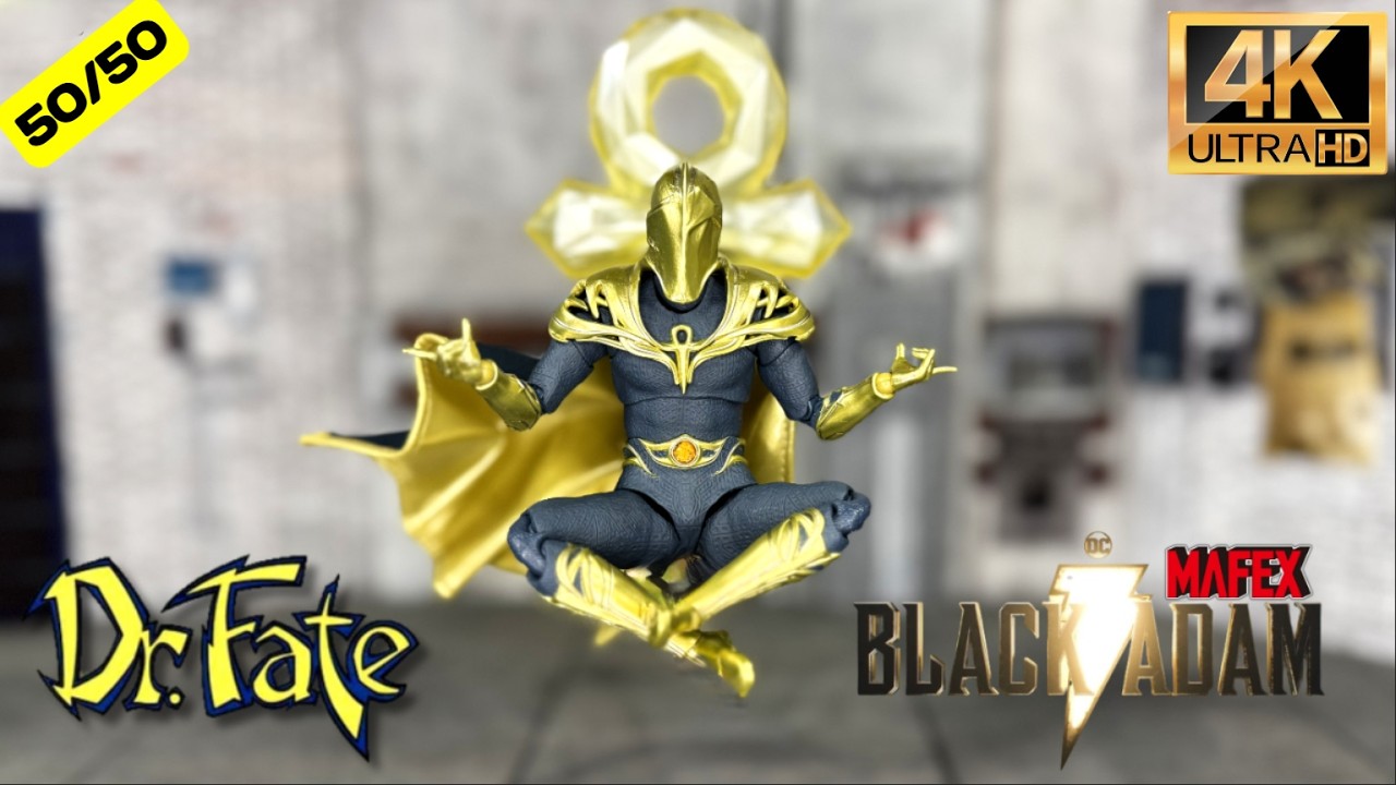 MAFEX Dr. Fate Black Adam 1/12 action figure Unboxing REVIEW