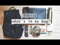 WHAT'S IN MY BAG // zero waste living edition