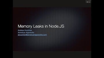 Do You Have a Memory Leak? Visualize Node.JS Memory Usage as Heap is Loaded with Apache Bench