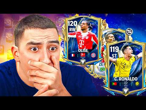 I got the Ronaldo TOTS pack on FC Mobile 🤑😱