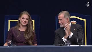 Palabras De S.a.r. La Princesa De Asturias En La Entrega De Los Premios Princesa De Asturias 2025