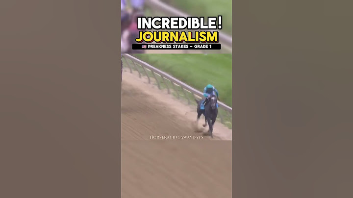 😱🇺🇸JOURNALISM! Wins A DRAMATIC Preakness! #Preakness150