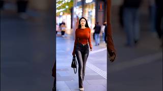 New Chinese Girls Street Fashion Ep471