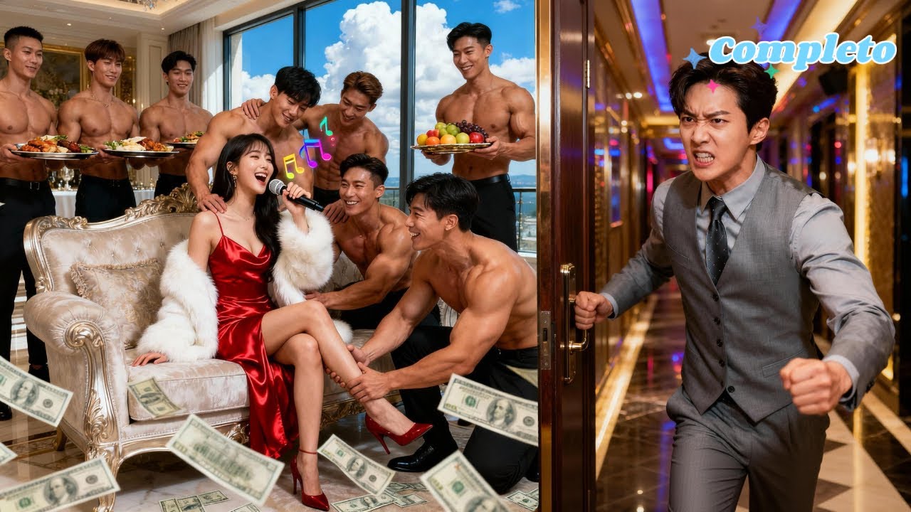 CEO a forçou ao divórcio,mas ela contratou 18 modelos e enlouqueceu por uma noite!Ele se arrependeu!