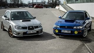 Subaru Impreza WRX или  Suzuki GSXR 1000 ,кто кого ?!