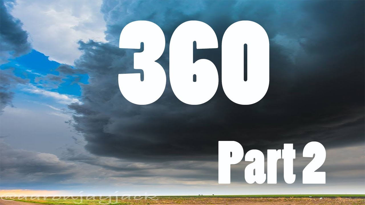 (Part 2) 360 Video of Storm Chaser Losing Windshield From Big Hail in ...