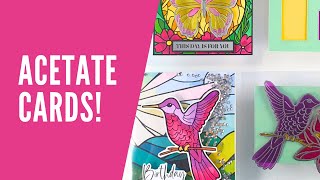 4 Ways to Create Stunning Acetate Cards