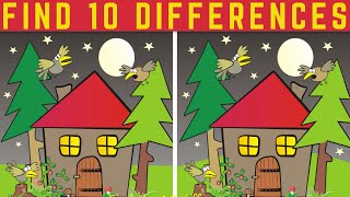 Try To Find All The Differences Between Two Images - HARD LEVEL