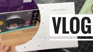 VLOG 9.12 // Новый принтер/ Влог одного вечера