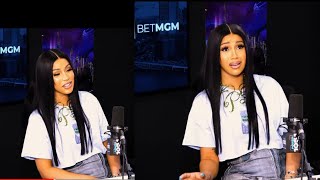 Cardi B Talks Mixtape W/ Offset & Spanish Album On Angie Martinez SHow screenshot 5