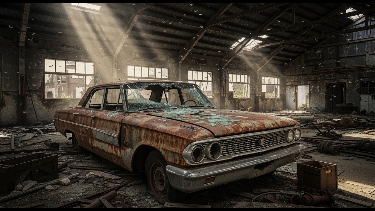 Asmr Car Restoration! Full Restoration of a Dead 1963 Ford Galaxie Abandoned for Years #restoration
