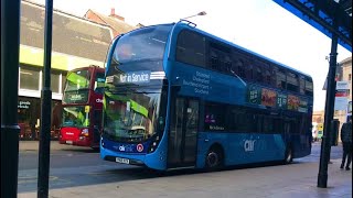 Route 70 First Essex E400 ADL bus from Colchester Town to Colchester Lexden *Airlink draft*
