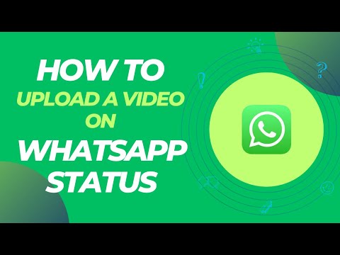 How to UPLOAD a Video to WHATSAPP STATUS