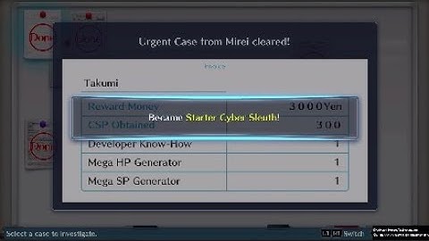 Digimon Story: Cyber Sleuth - Urgent Case from Mirei