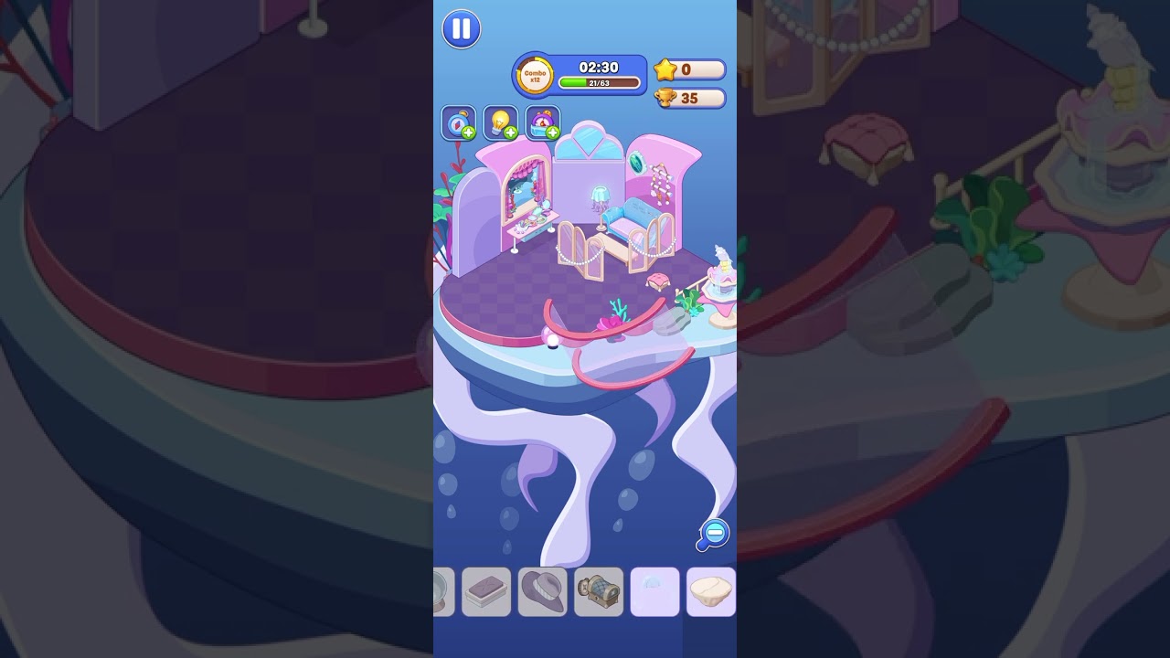 Fantasy Room – Level 239 Walkthrough | Underwater Shell Cottage 🌊🐚🏠