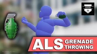 Unreal Advanced Locomotion System - Throwing Grenades - Animation (ALS #35)