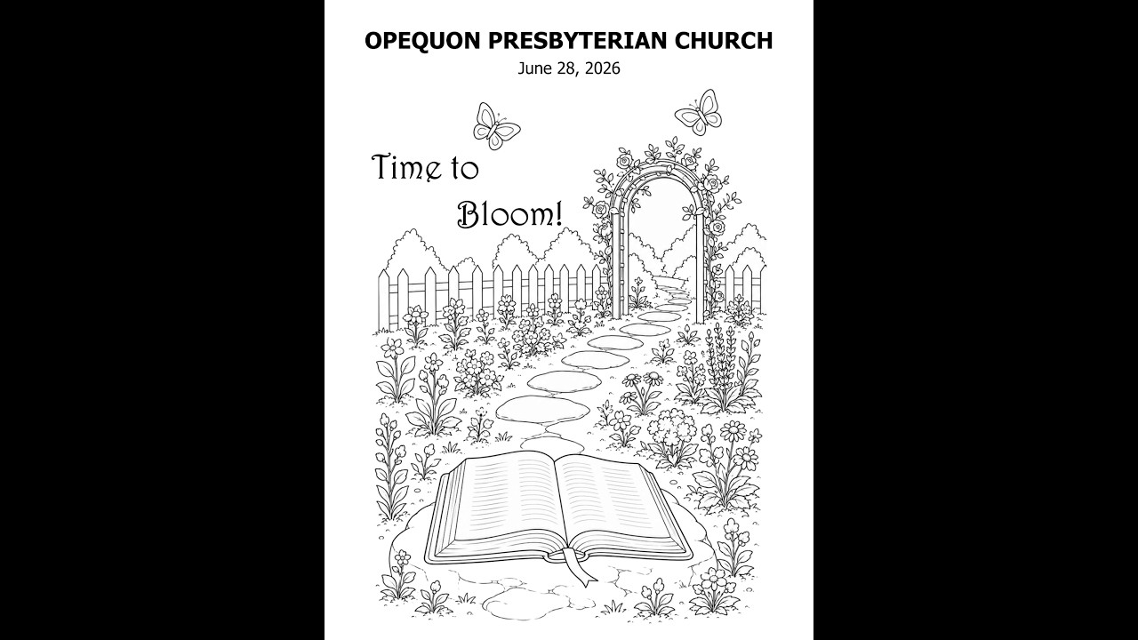 June 28, 2026 -  Fifth Sunday after Pentecost