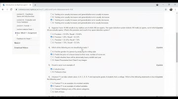 NPTEL Introduction to Machine Learning IITKGP Assignment 1 Answer/ Solution August 2021