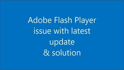 Flash Player won