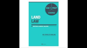Land Law. SQE 1 Prep Study Book by MetExam
