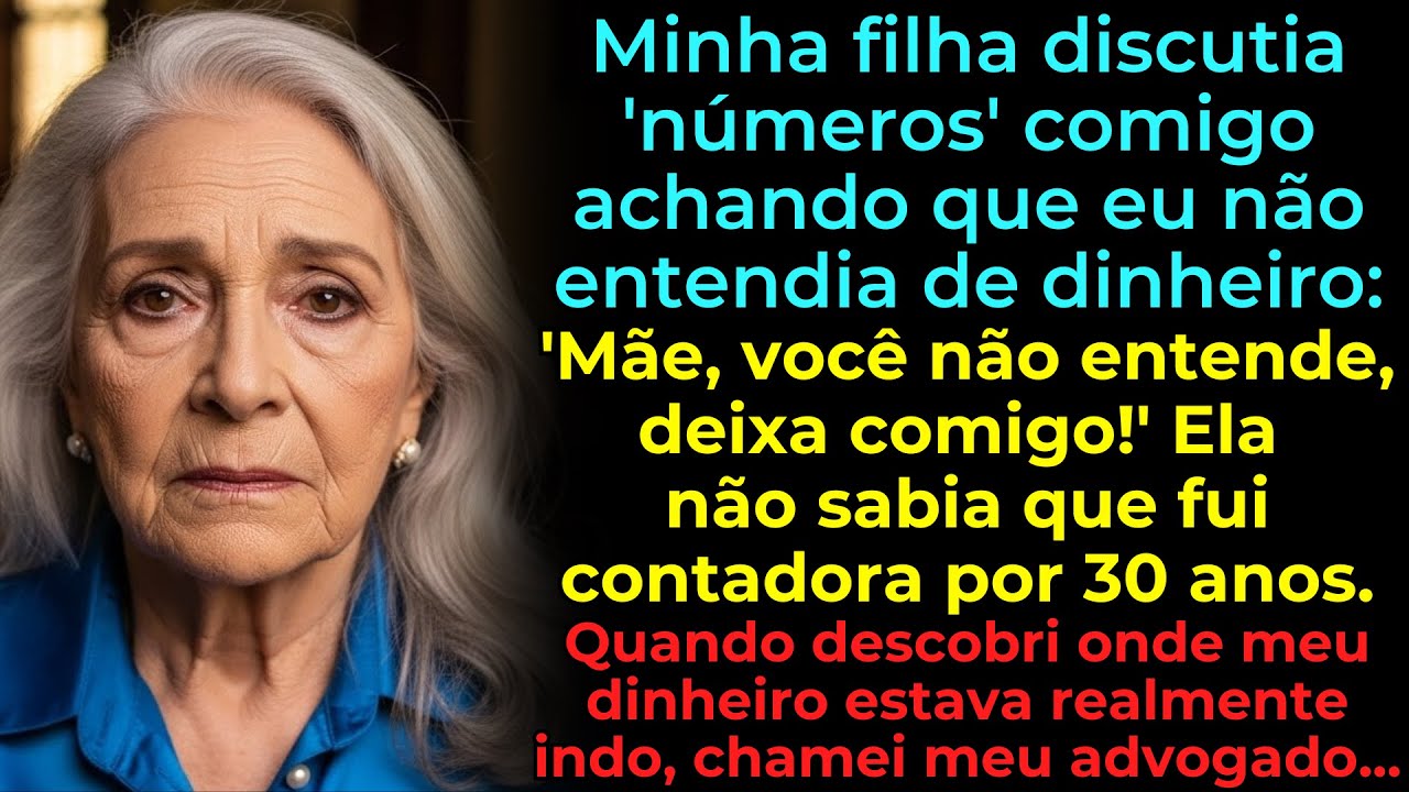 Minha filha achava que eu não entendia de números. Quando descobri a verdade, chamei meu advogado...