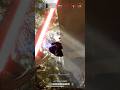 Anakin jumps around like a madman