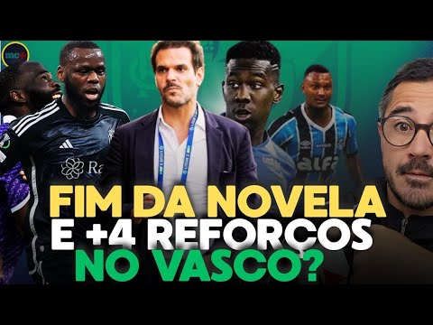 FIM DA NOVELA: 4 CONTRATAÇÕES E GRANDES NEGOCIAÇÕES POR VENDAS NO VASCO? FIM DA NOVELA: 4 CONTRATAÇÕES E GRANDES NEGOCIAÇÕES POR VENDAS NO VASCO? Thumbnail