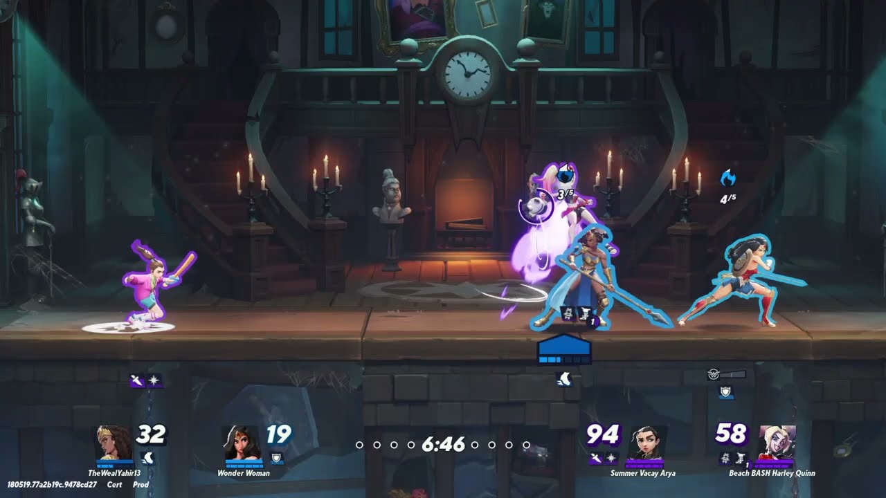 Nubia/Wonder Woman Vs Arya Stark/Harley Quinn|MultiVersus