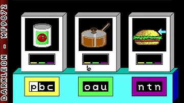 Reader Rabbit © 1987 Learning Company - PC DOS - Gameplay