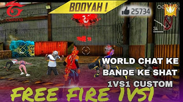 1vs1 custom challenge || #video #freefire 
