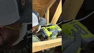 RYOBI 18V ONE+ Cable Stapler!
