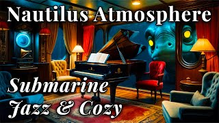 Submarine Jazz In The Nautilus | 1 Hour Cinematic Cozy Ambience screenshot 1