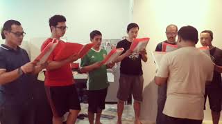 Ajarilah Kami Tuhan Bahasa Cinta Kasih latihan Koor Stjp2