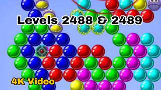 Bubble Shooter Original Games: Full Levels - 2488 & 2489 | Bubble Shooter Android Gameplay (4k)  screenshot 2
