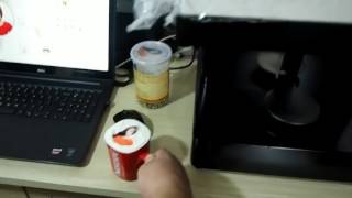 Coffee Foam Printer - Printing colour Selfie onto Cappuccino